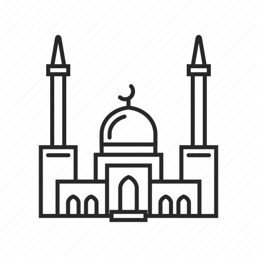 Architecture, mosque, muslim, religion, building, construction, house icon - Download on Iconfinder