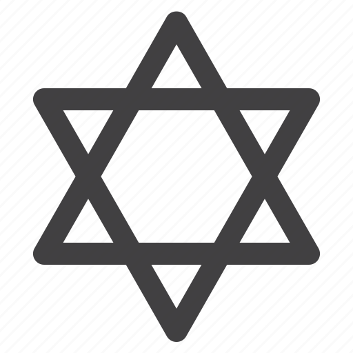 David, judaism, religion, star icon - Download on Iconfinder