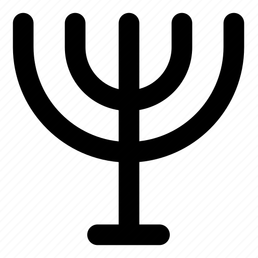 Religion, judaism, jew, jewish, menorah, worship icon - Download on Iconfinder
