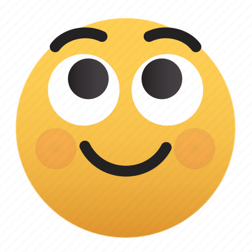 Emoji, blush, happy, smile, emoticon icon - Download on Iconfinder
