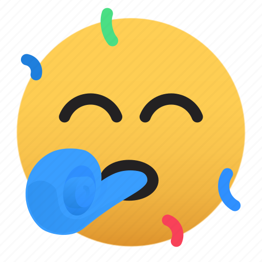 Emoji, confetti, party icon - Download on Iconfinder