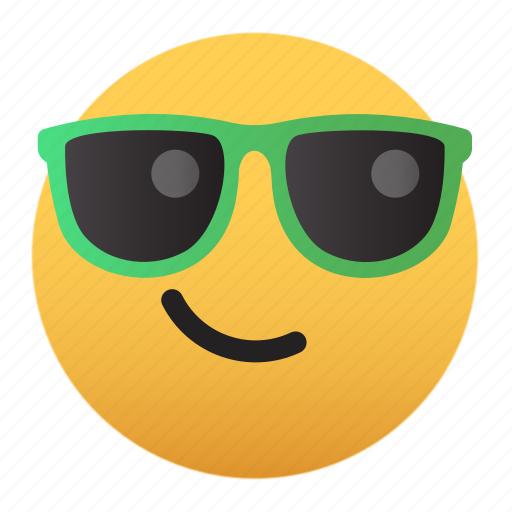 Emoji, cool, smile, sunglasses, emoticon icon - Download on Iconfinder