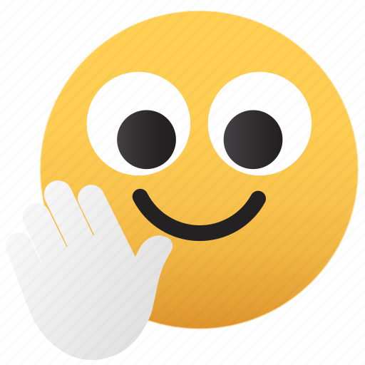 Emoji, hello, happy, smile icon - Download on Iconfinder