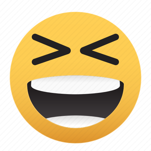 Emoji, laugh, funny, happy, lol, smile icon - Download on Iconfinder