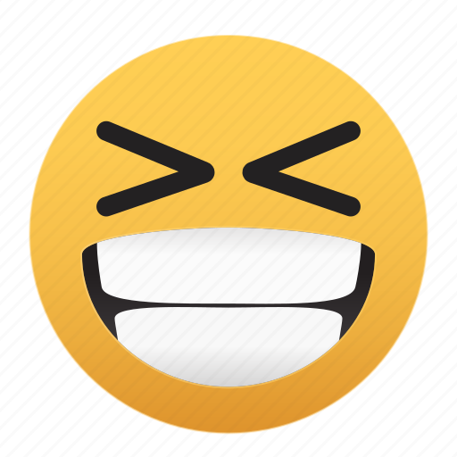 Emoji, lol, teeth, smile icon - Download on Iconfinder