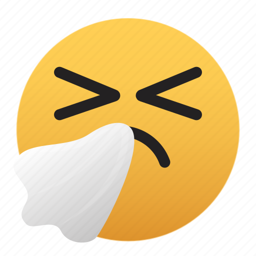 Emoji, sneeze, sick, emoticon icon - Download on Iconfinder