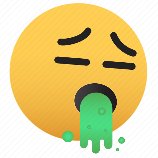 Emoji, vomit, barf, ill icon - Download on Iconfinder