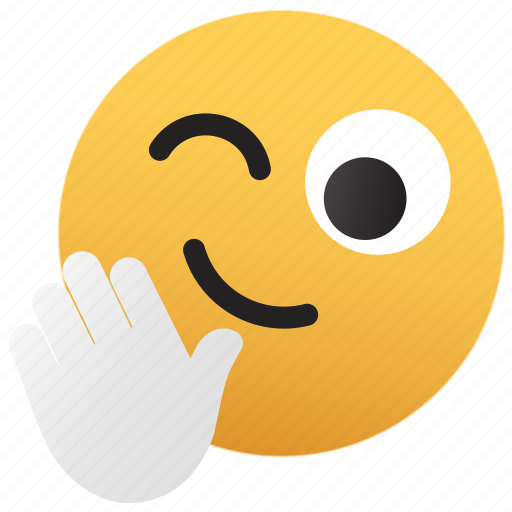 Emoji, wink, hello, emoticon icon - Download on Iconfinder