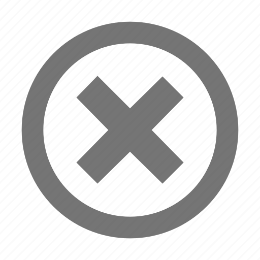 Remove, cancel, circle, close, delete, discard, erase icon - Download on Iconfinder