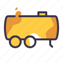 tank, cargo, delivery, truck, van