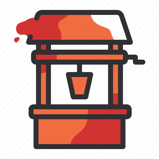 Well, bucket, drink, nature, water icon - Download on Iconfinder