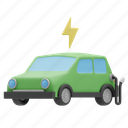 electric, car, energy, renewable, ecology, electricity, green, nature 