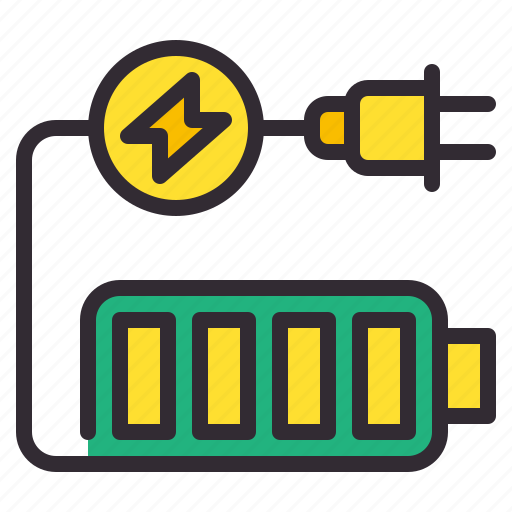 Battery, electric, energy, plug, renewable icon - Download on Iconfinder