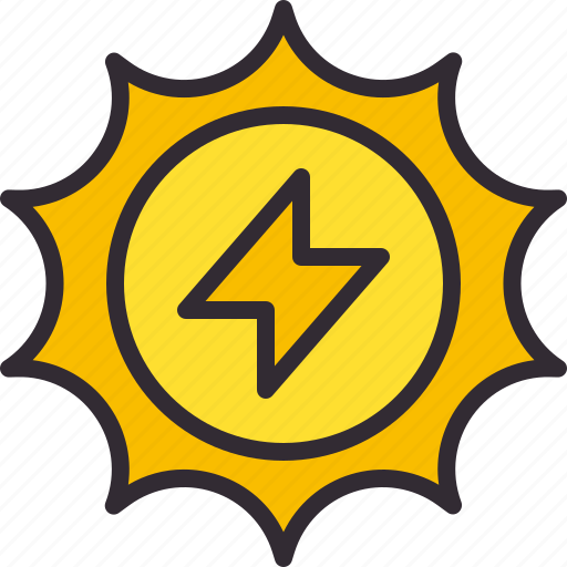 Electric, energy, power, shine, sun icon - Download on Iconfinder