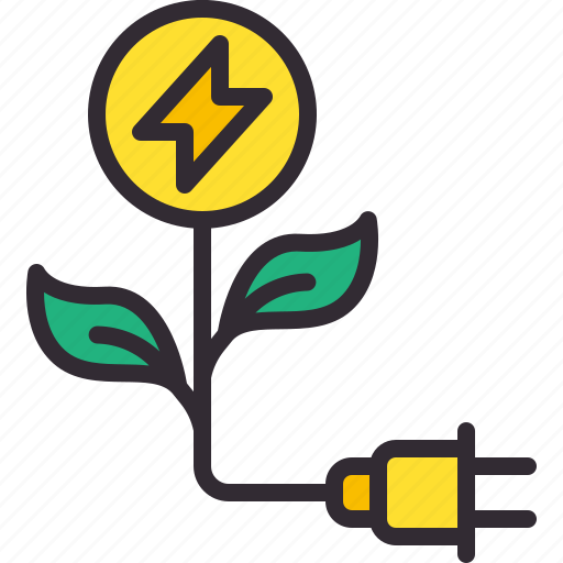 Electric, energy, plant, plug, technology icon - Download on Iconfinder