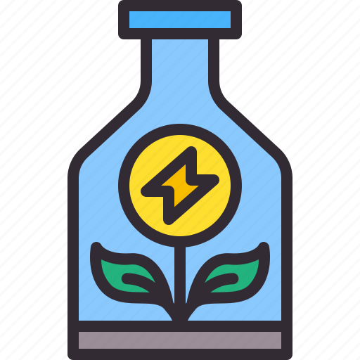 Ecology, electric, flask, growth, plant icon - Download on Iconfinder