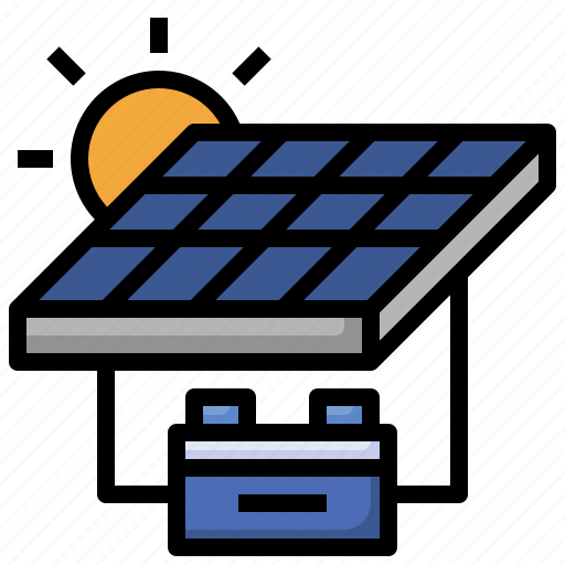 Battery, chargeecology, environment, solar, electricity icon - Download on Iconfinder
