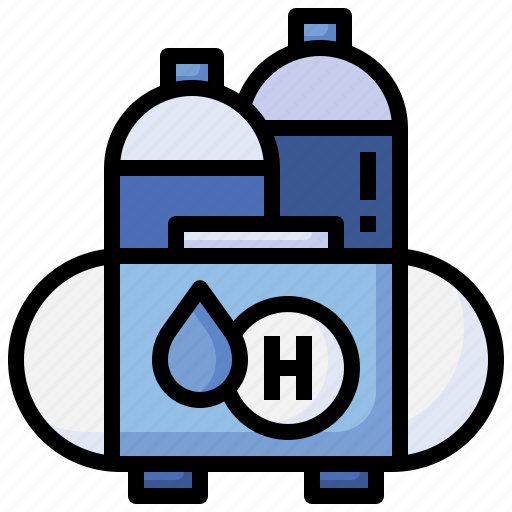 Hydrogen, ecology, environment, tank, gas icon - Download on Iconfinder