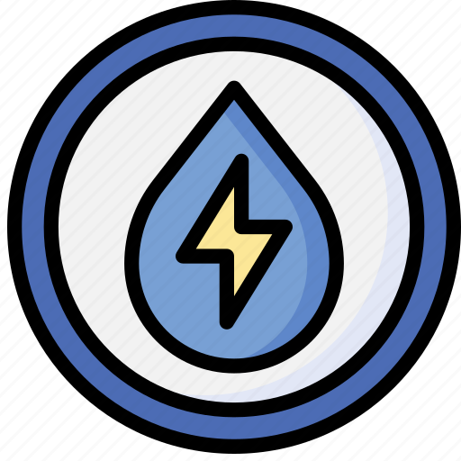 Power, generation, wave, renewable, electrical icon - Download on Iconfinder