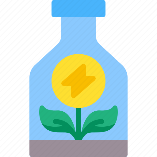 Ecology, electric, flask, growth, plant icon - Download on Iconfinder