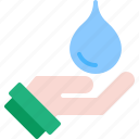 drop, ecology, hand, save, water