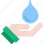 drop, ecology, hand, save, water 