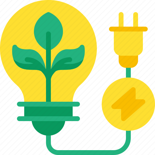 Ecology, electric, energy, lamp, plant icon - Download on Iconfinder
