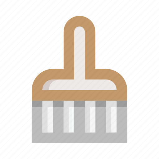 Broom, brush, paint, painting, tool, wallpapering, renovation icon - Download on Iconfinder