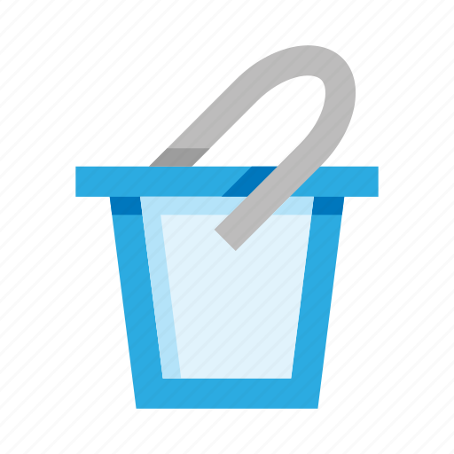 Bucket, paint, water, pail, tool, construction icon - Download on Iconfinder