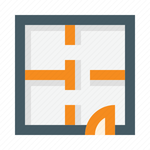 Plan, scheme, layout, apartment, home, flat plan icon - Download on Iconfinder