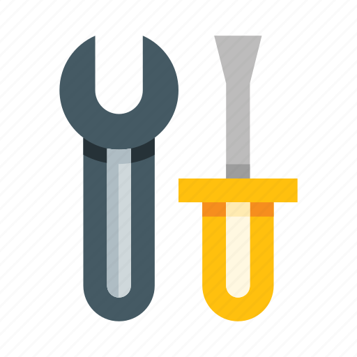 Tools, wrench, tool, repair, equipment, screwdriver icon - Download on Iconfinder