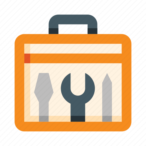 Repair, tools, toolbox, box, wrench, screwdriver, bag icon - Download on Iconfinder