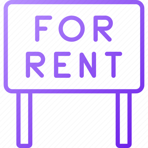 Advertisement, for, rent, signboard, sign, renting, signaling icon - Download on Iconfinder