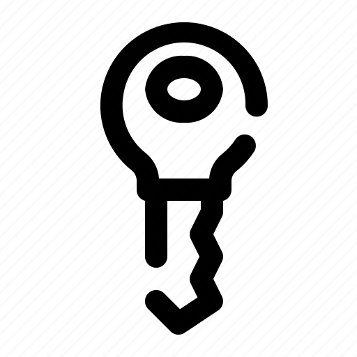 Key, lock, rent, realestate, property, home, rental icon - Download on Iconfinder