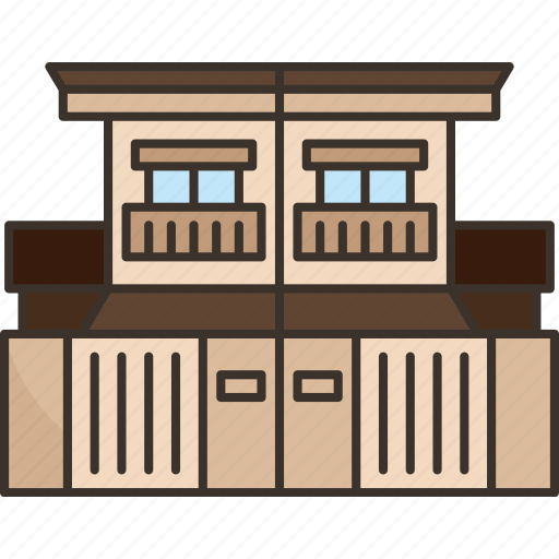 House, duplex, home, residential, estate icon - Download on Iconfinder