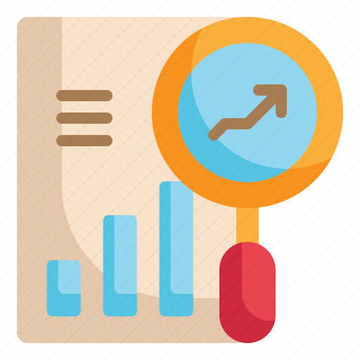 Document, search, analytics, data, magnifier, report icon icon - Download on Iconfinder