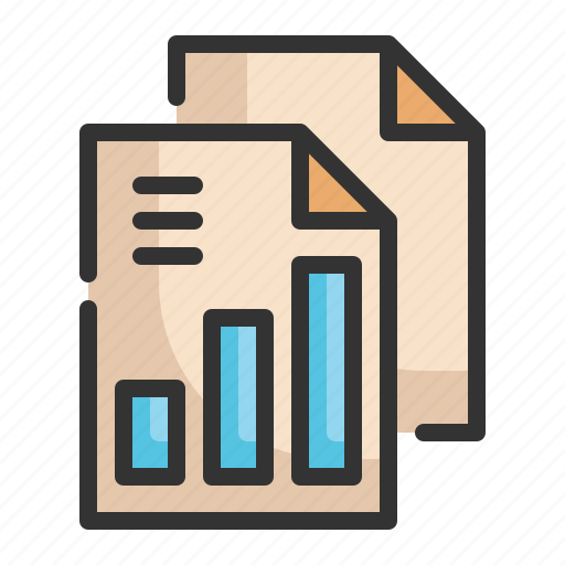 File, analytics, data, document, report icon icon - Download on Iconfinder