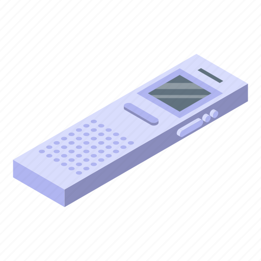 Cartoon, hand, isometric, music, recorder, reporter, voice icon - Download on Iconfinder