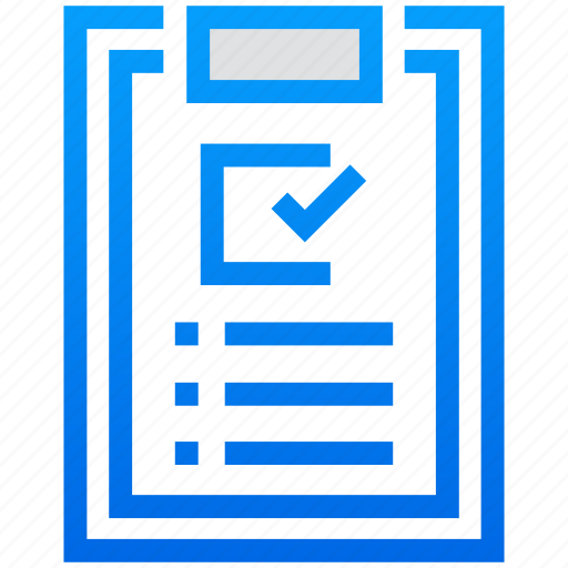 Checklist, clipboard, list, memo, task icon - Download on Iconfinder