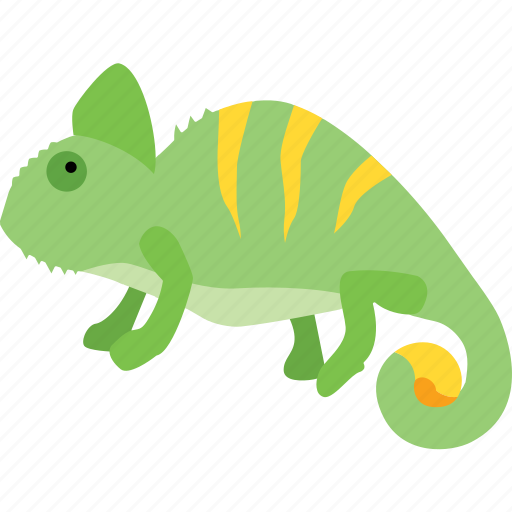 Camouflage, chamaeleon, chameleon, lizard, pet, rango, reptile icon - Download on Iconfinder