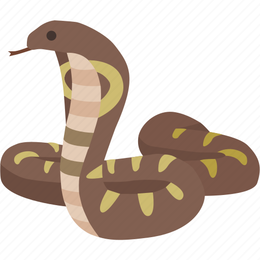 Indian, king, king cobra, reptile, serpent, snake, venom icon - Download on Iconfinder