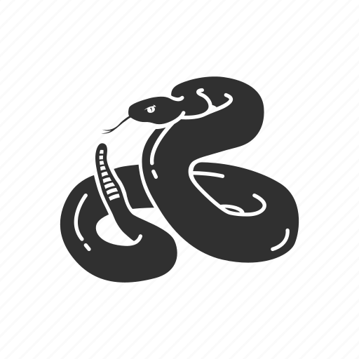 Animal, rattlesnake, reptile, serpent, snake, venomous snake, vertebrate icon - Download on Iconfinder