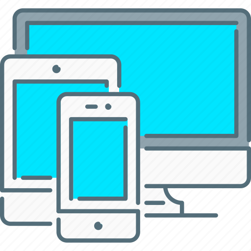 Mobile, responsive design, responsive devices, screen, tablet icon - Download on Iconfinder