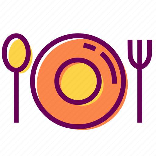 Cafe, dinner, plate, restaurant icon - Download on Iconfinder