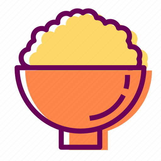 Bowl, food, restaurant, rice icon - Download on Iconfinder