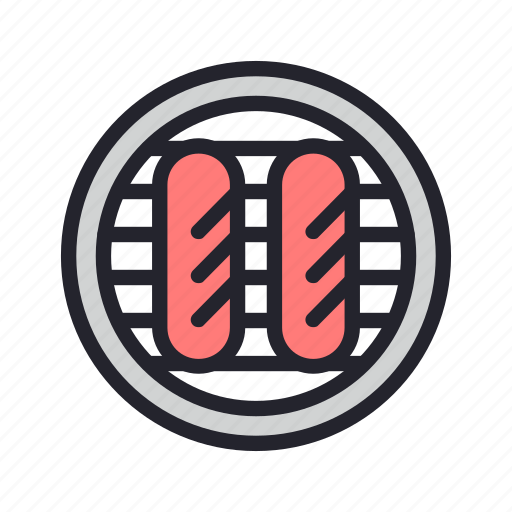 Food, grill, restaurant, sausage icon - Download on Iconfinder