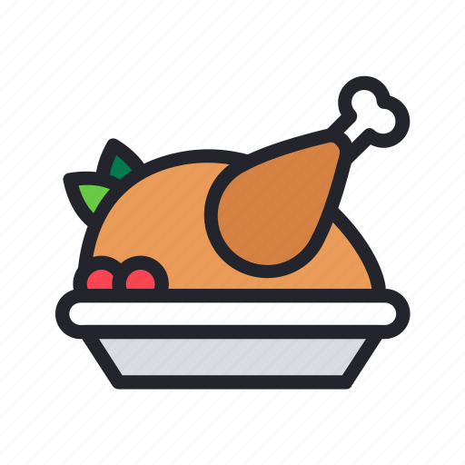 Chicken, food, grilled, restaurant icon - Download on Iconfinder