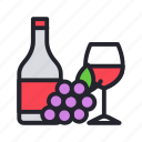 drink, grape, restaurant, wine