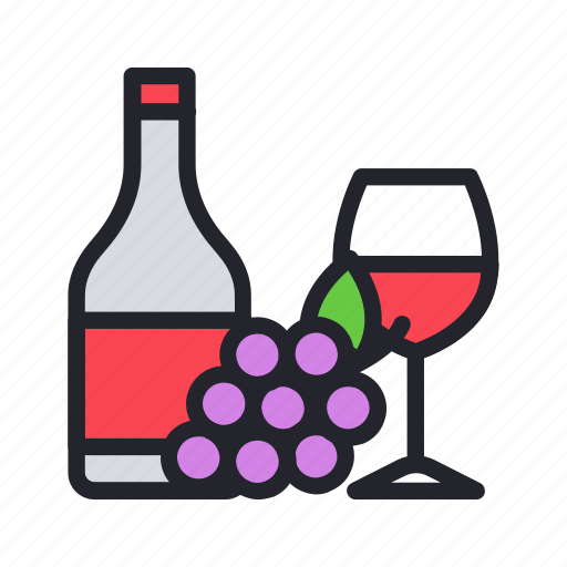 Drink, grape, restaurant, wine icon - Download on Iconfinder