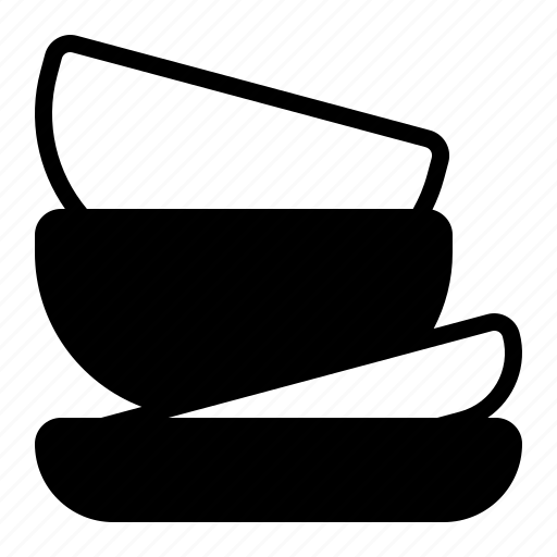 Dishes, plate, plates, bowl, cup, dishware, cookware icon - Download on Iconfinder